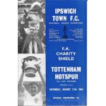 1962 CHARITY SHIELD IPSWICH V TOTTENHAM