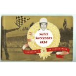 MOTOR RACING - SHELL SUCCESSES 1954, F1, SCRAMBLING, MONTE CARLO RALLY, T.T. ETC.