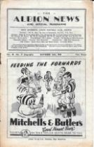 1948-49 WEST BROMWICH ALBION V PLYMOUTH