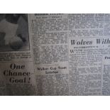 1947 GREAT BRITAIN WEST BROMWICH MILLWALL WOLVES EVERTON VILLA BLACKBURN DERBY ARSENAL