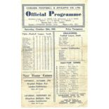 1945/46 CHELSEA V WEST BROMWICH ALBION