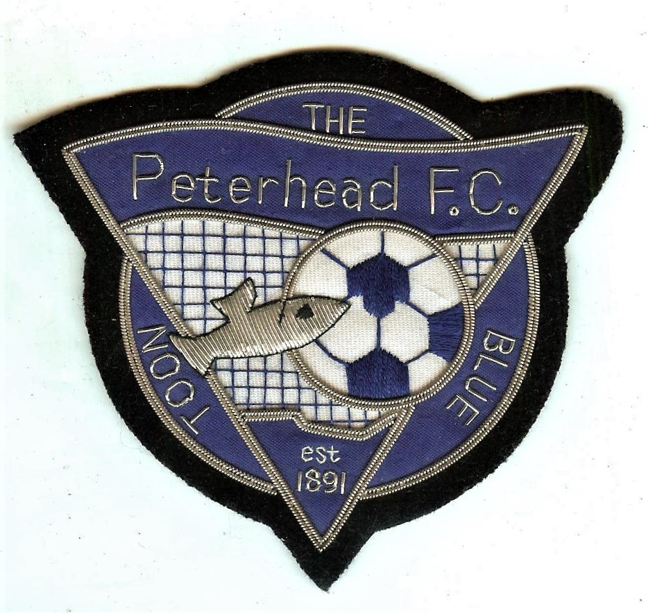 PETERHEAD FOOTBALL CLUB BLAZER BADGE