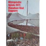 1972 SUMMER & WINTER OLYMPICS - EAST GERMAN BOOK / REPORT