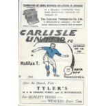 1952-53 CARLISLE V HALIFAX