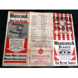 SHEFFIELD UNITED V BLACKPOOL 1945/46.