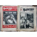 BOXING - COLLECTION OF BOXING NEWS X 39
