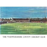 CRICKET - WARWICKSHIRE 1960'S MEMBERSHIP DRIVE BOOKLET