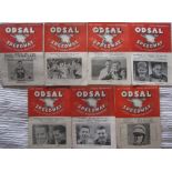 SPEEDWAY - 1947 ODSAL ( BRADFORD ) HOMES X 7 ALL DIFFERENT