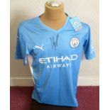 MANCHESTER CITY SHIRT AUTOGRAPHED BY GUNDOGAN