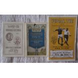 1913, 1923 & 1930 F.A. CUP FINAL REPRODUCTION PROGRAMMES