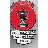 2008 F A CUP S/F BARNSLEY BADGE