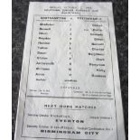 1968-69 SOUTHAMPTON V TOTTENHAM - SOUTHERN JUNIOR FLOODLIT CUP