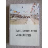 1956 OLYMPICS - EAST GERMAN BOOK / REPORT