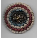 ASTON VILLA 1895 FA CUP FINAL ROSETTE / BADGE