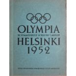 1952 OLYMPIC GAMES STICKER / PHOTO BOOK COMPLETE