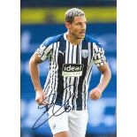 WEST BROMWICH ALBION - JAKE LIVERMORE AUTOGRAPHED PHOTO