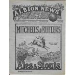 1930-31 WEST BROMWICH ALBION RESERVES V PRESTON RESERVES