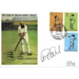 CRICKET - 1973 ESSEX POSTAL COVER AUTOGRAPHED BY GRAHAM GOOCH