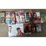 CRICKET BOOKS X 15