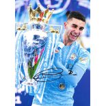 MANCHESTER CITY - FERRAN TORRES AUTOGRAPHED PHOTO