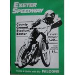 SPEEDWAY - EXETER FALCONS POSTERS X 2