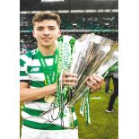 CELTIC - MIKEY JOHNSTON AUTOGRAPHED PHOTO