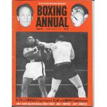 BOXING ANNUAL NUMBER 4 1966 CLAY V CHUVALO & COOPER