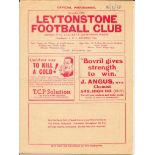 1937-38 LEYTONSTONE V ILFORD