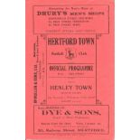 1938-39 HERTFORD TOWN V HENLEY TOWN