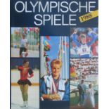 1988 SUMMER & WINTER OLYMPICS - EAST GERMAN BOOK / REPORT