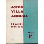 1948-49 ASTON VILLA HANDBOOK