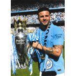 MANCHESTER CITY - KYLE WALKER AUTOGRAPHED PHOTO