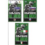 SPEEDWAY - 2008 GRAND PRIX OFFICIAL PASSES X 3