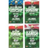 SPEEDWAY - 2012 GRAND PRIX OFFICIAL PASSES X 4