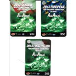 SPEEDWAY - 2013 GRAND PRIX OFFICIAL PASSES X 3