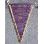 SPEEDWAY - 1977 INTER CONTINENTAL FINAL PENNANT