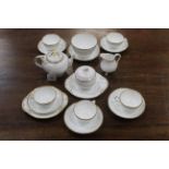 Early 20th century polka dot pattern part tea set