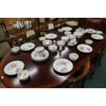 Royal Worcester Evesham pattern part dinner service and small number of similar Alfred Meakin