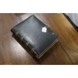 Victorian photograph album of portrait photographs