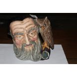 A Royal Doulton "Merlin", character jug,