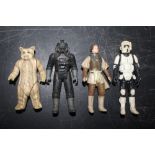 A group of 1970's/1980's Star Wars figur