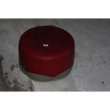 A vintage mid century pouffe by Sherbork