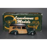 A Lansdowne Models 1/43 scale 1950 Lea Francis estate four door model car in original box.