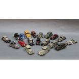 A group of 19 Dinky diecast models of American,