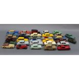 A group of 31 Dinky diecast model vehicles to include taxis