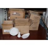 A quantity of miscellaneous hotel china,