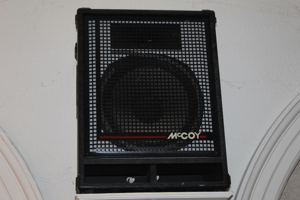 A pair of large McCoy sound system speak - Image 2 of 2