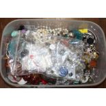 Box of costume jewellery