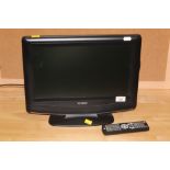 A 15.4" Technika flat screen television,