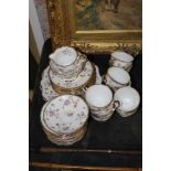 A Royal Stafford bone china Violets-Pomp